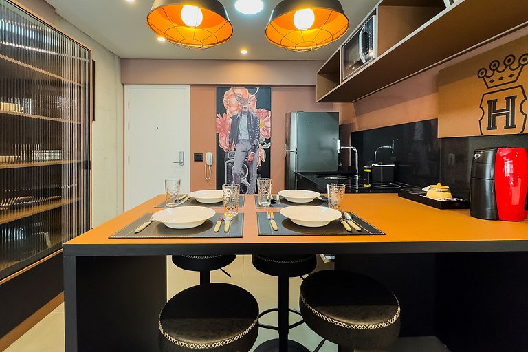 Studio Bem localizado na Republica