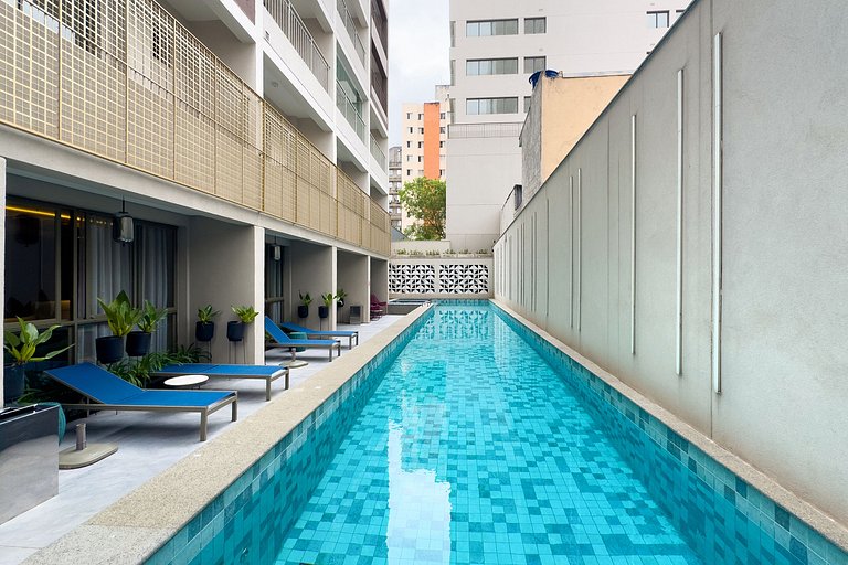 Studio Alto padrão no Paraíso