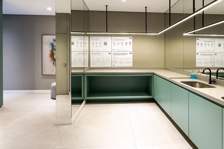 Studio Alto padrão no Paraíso