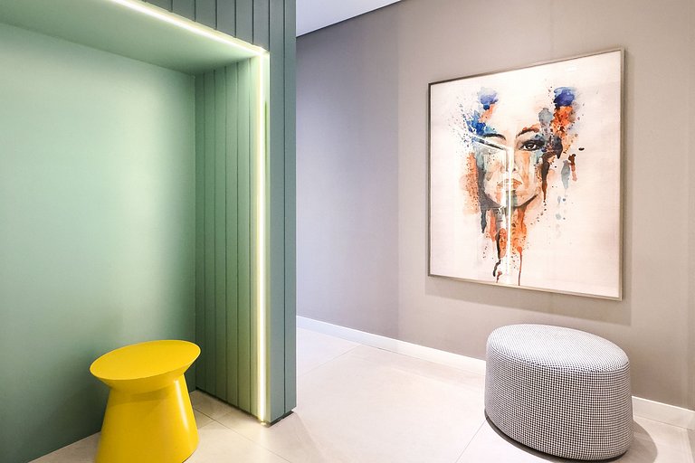 Studio Alto padrão no Paraíso