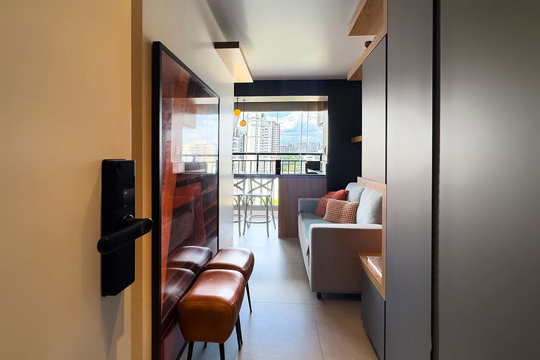 Studio Sofisticado Próximo à Av Ibirapuera