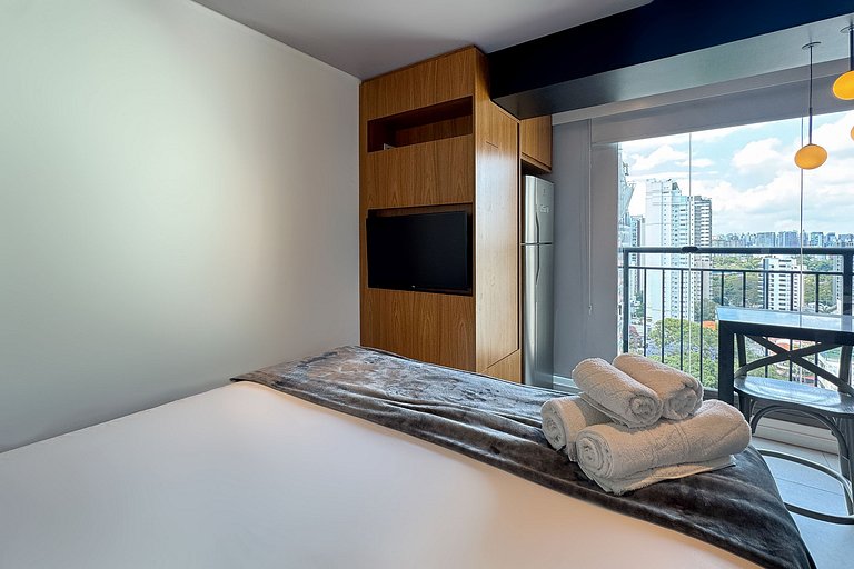 Studio Sofisticado Próximo à Av Ibirapuera