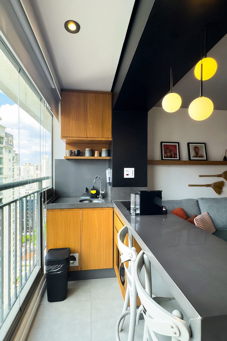 Studio Sofisticado Próximo à Av Ibirapuera