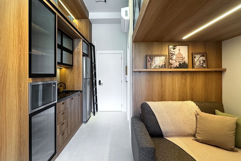 Studio luxo no coração do Jardins