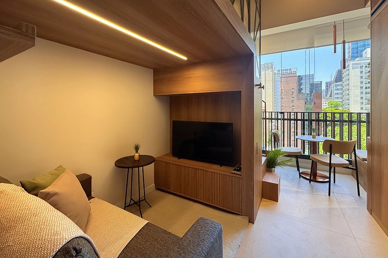 Studio luxo no coração do Jardins