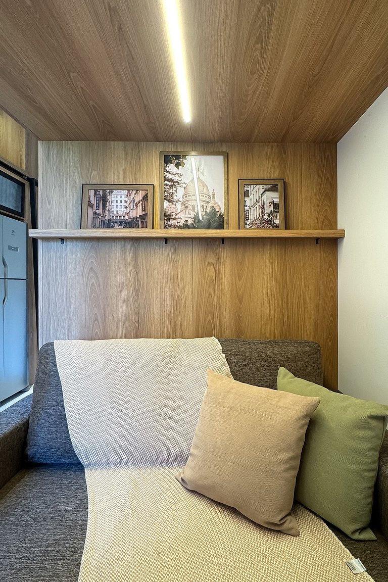 Studio luxo no coração do Jardins