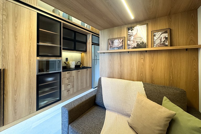 Studio luxo no coração do Jardins