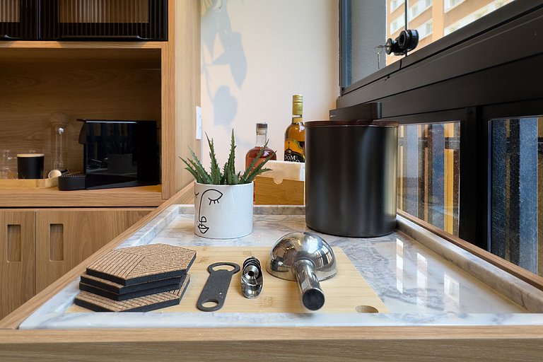 Studio luxo no coração do Jardins