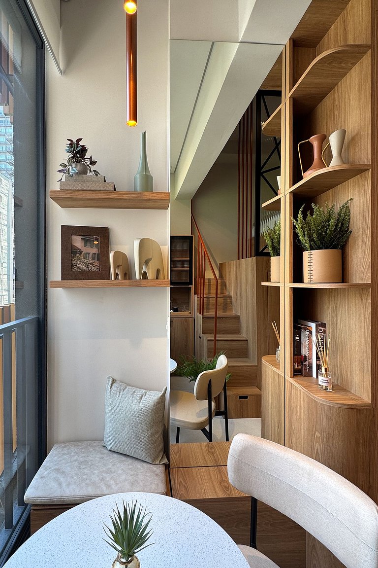 Studio luxo no coração do Jardins