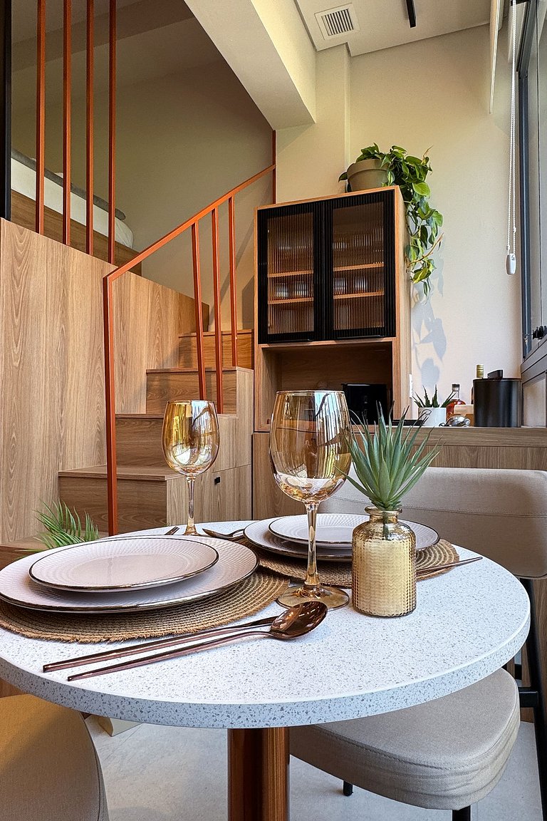 Studio luxo no coração do Jardins