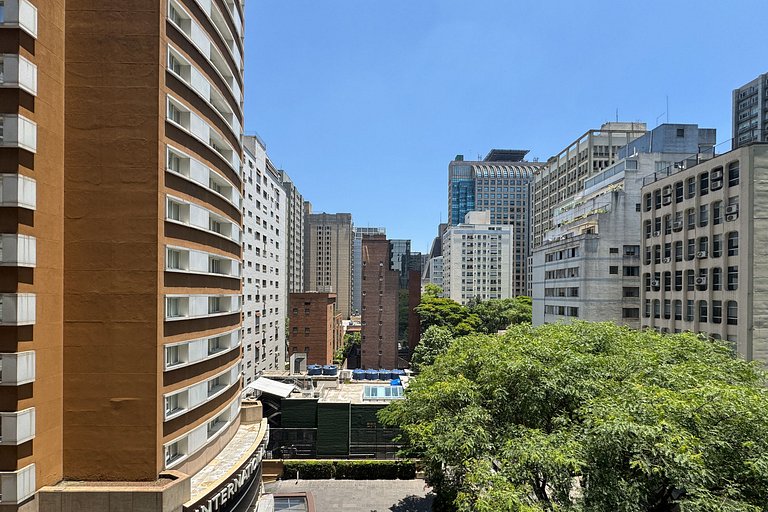 Studio luxo no coração do Jardins