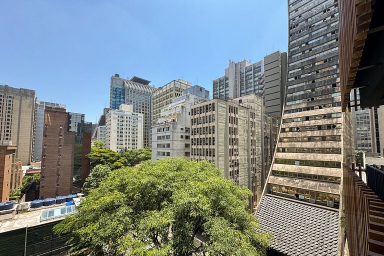 Studio luxo no coração do Jardins