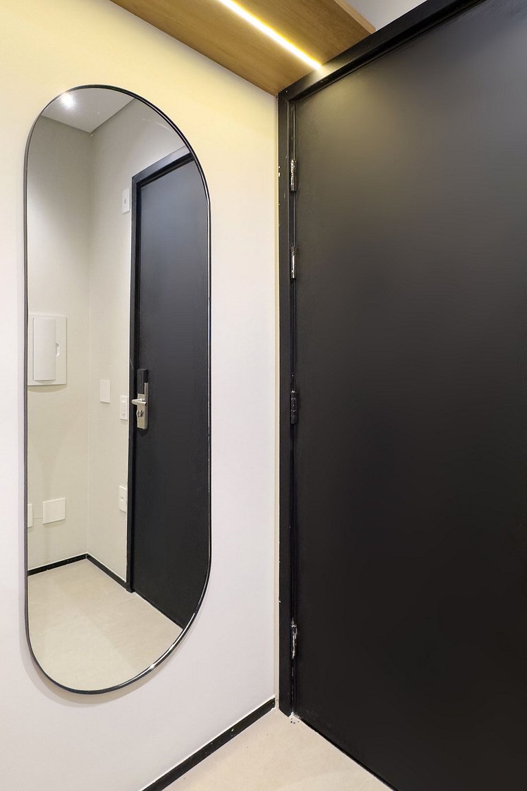 Studio completo ao lado do metro Brooklin