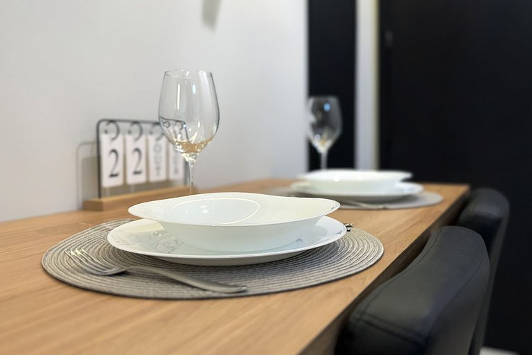 Studio completo ao lado do metro Brooklin