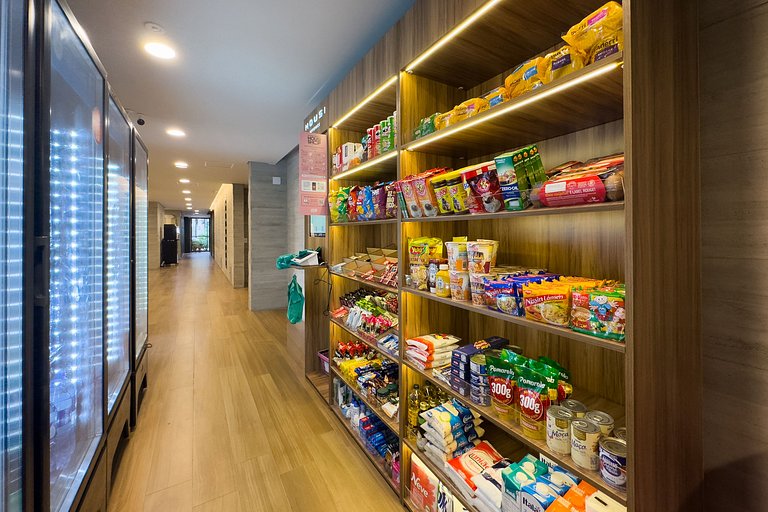 Studio completo ao lado do metro Brooklin