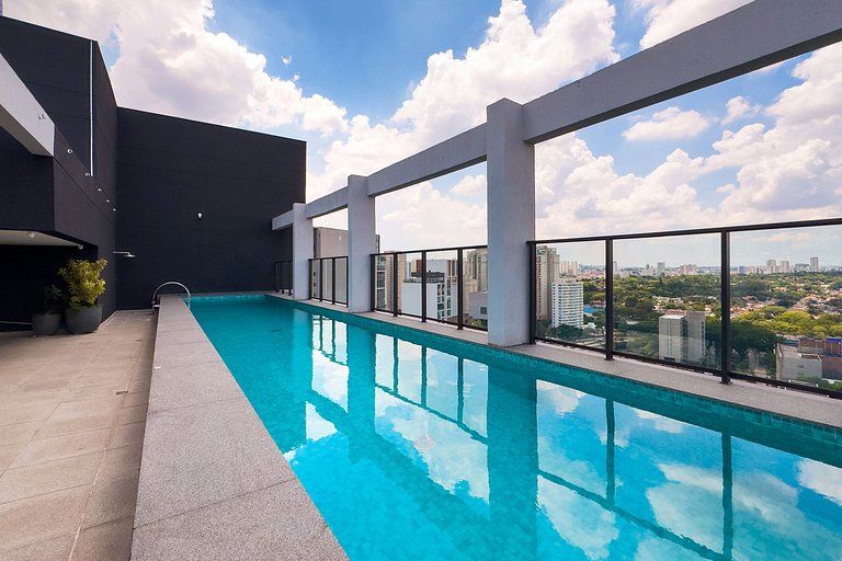 Studio ao lado do metro Brooklin Sp