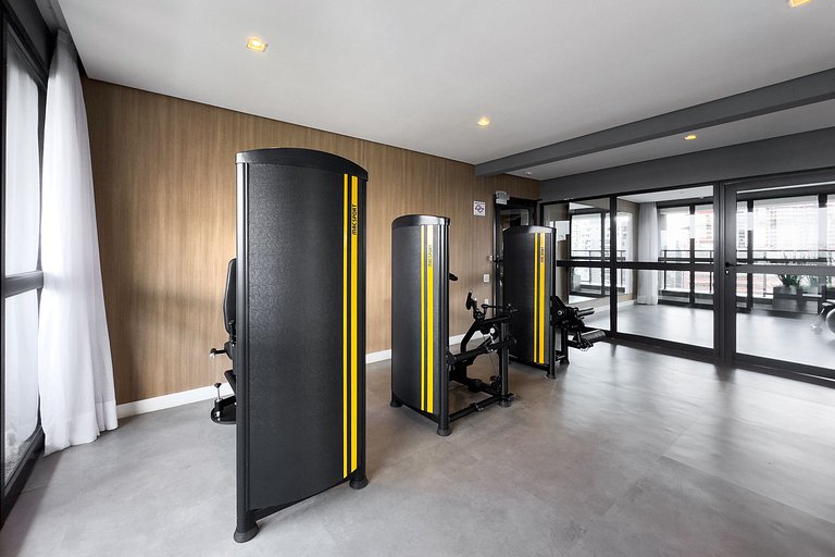 Studio ao lado do metro Brooklin Sp