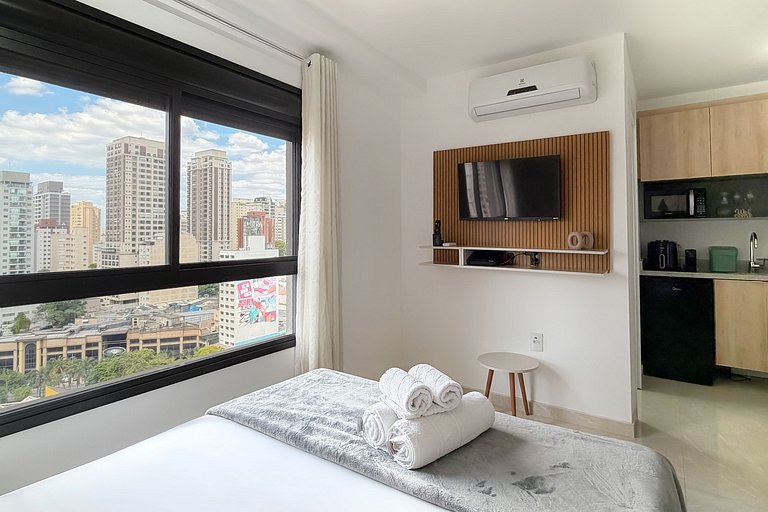 Studio Moderno no Coração de Perdizes