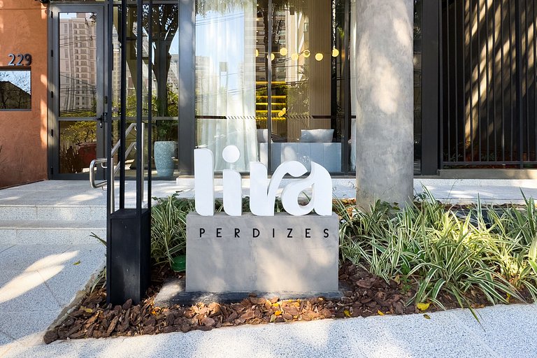 Studio Moderno no Coração de Perdizes