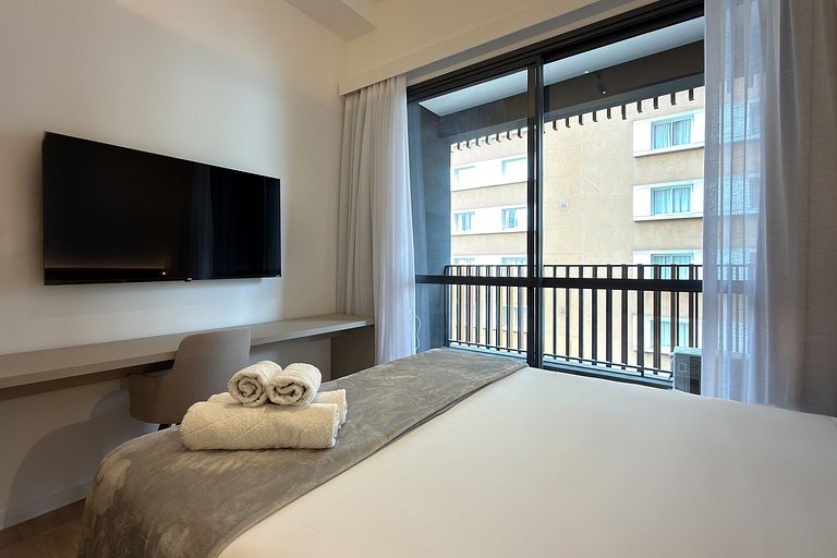 Studio Sofisticado no coração do Jardins