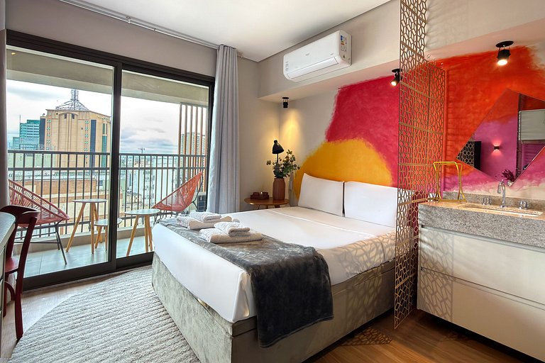 Studio Completo no Paraíso | Próx. Paulista