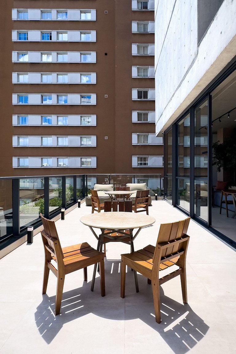 Apartamento Sofisticado no V3rso – Jardins