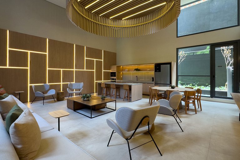 Apartamento Sofisticado no V3rso – Jardins