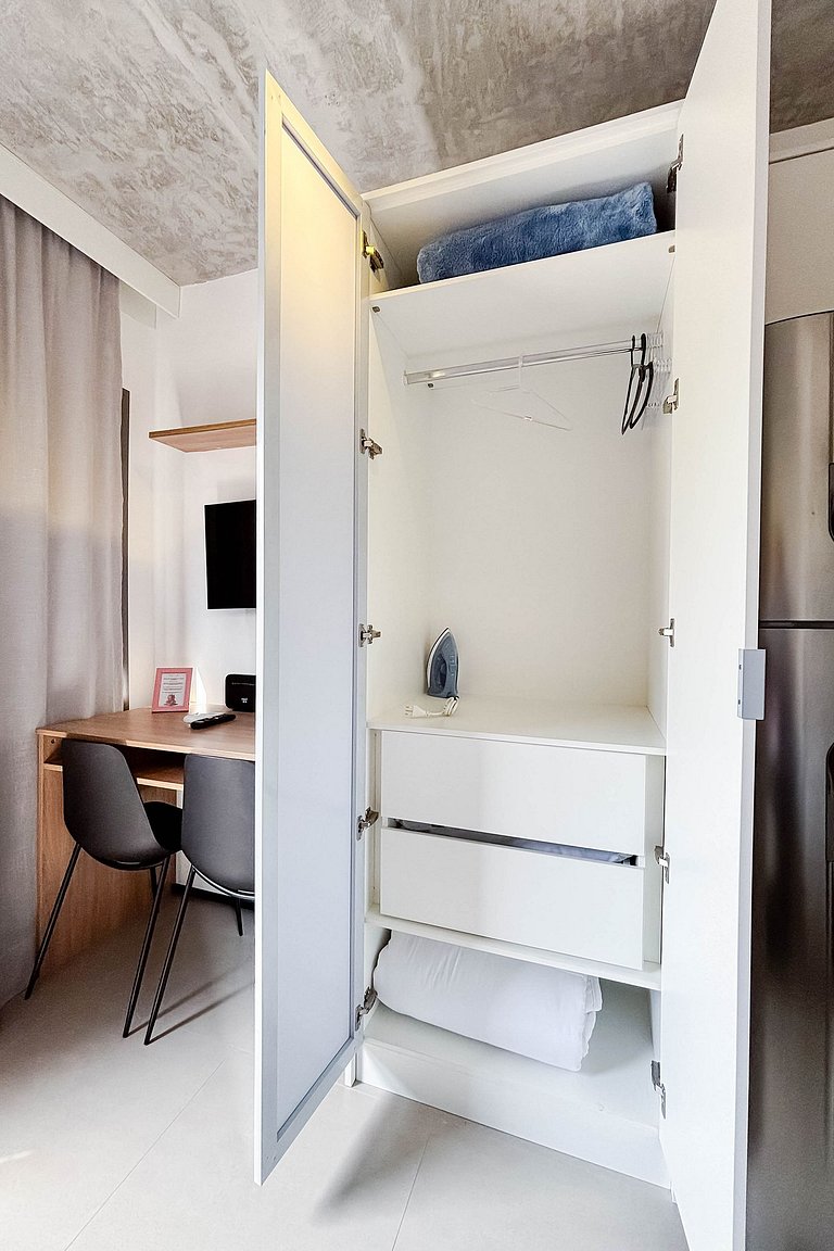 Studio Sofisticado na Oscar Freire