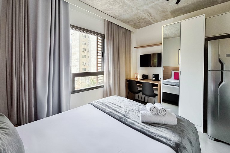 Studio Sofisticado na Oscar Freire