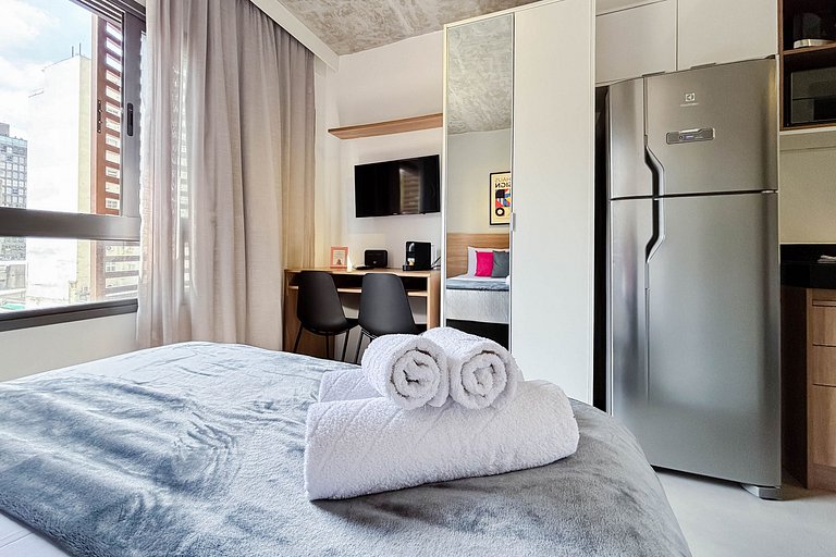 Studio Sofisticado na Oscar Freire