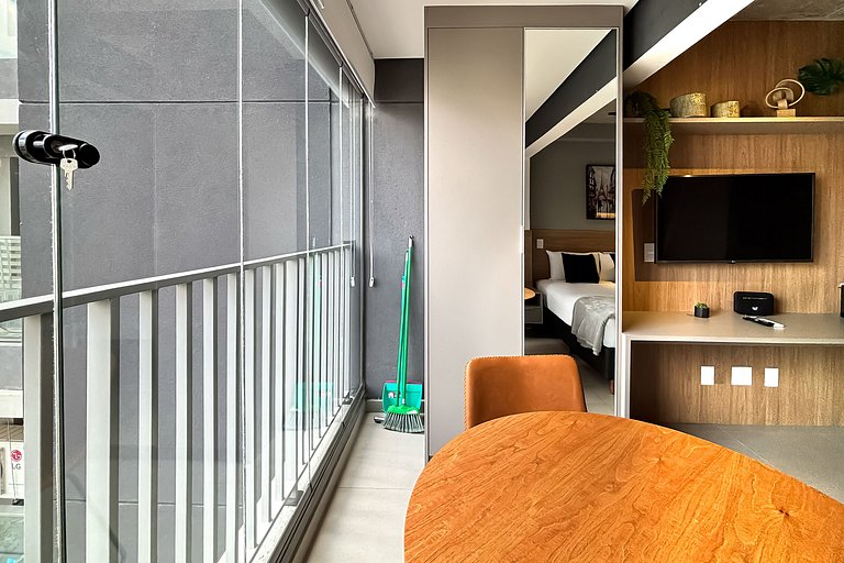 Studio Sofisticado na Oscar Freire