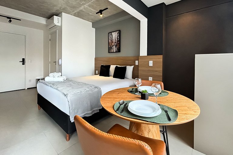 Studio Sofisticado na Oscar Freire