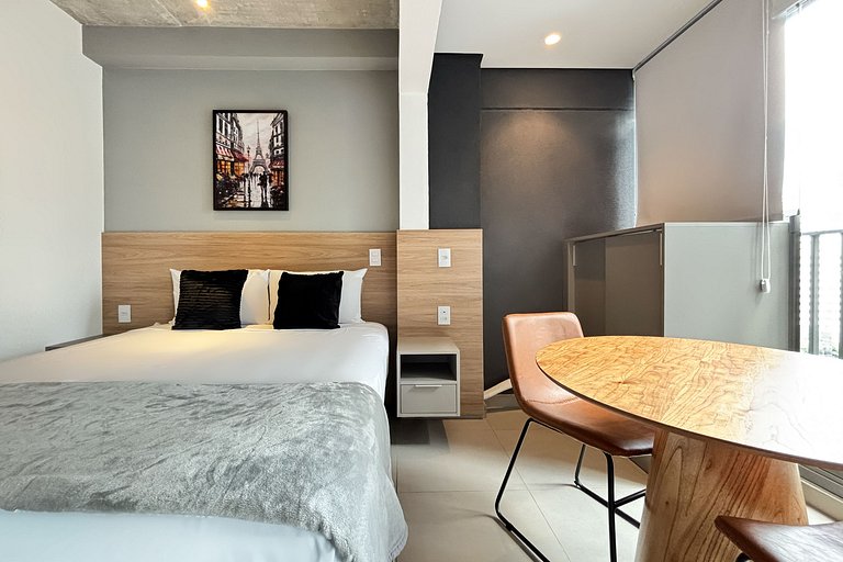 Studio Sofisticado na Oscar Freire