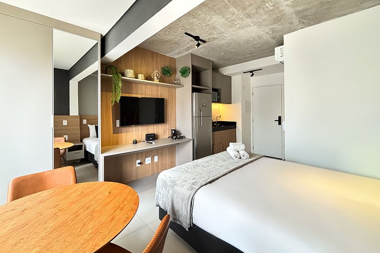 Studio Sofisticado na Oscar Freire