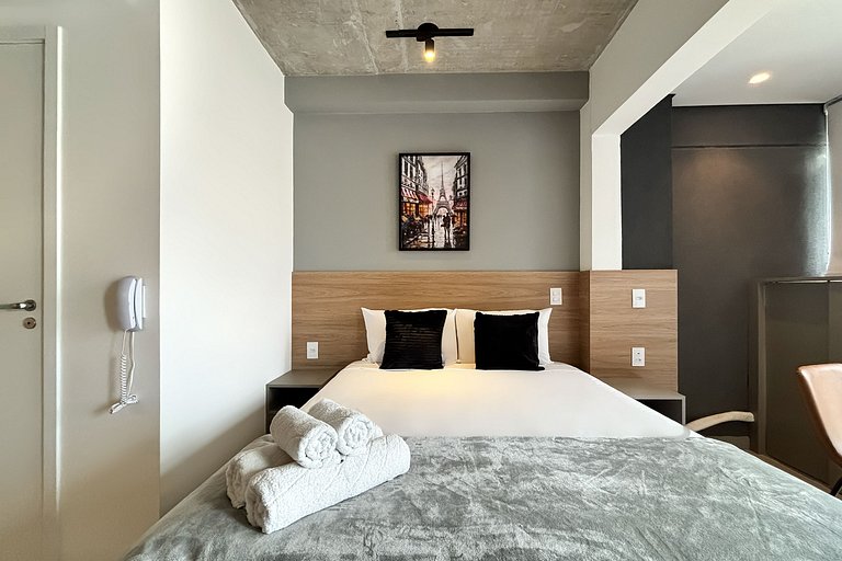 Studio Sofisticado na Oscar Freire