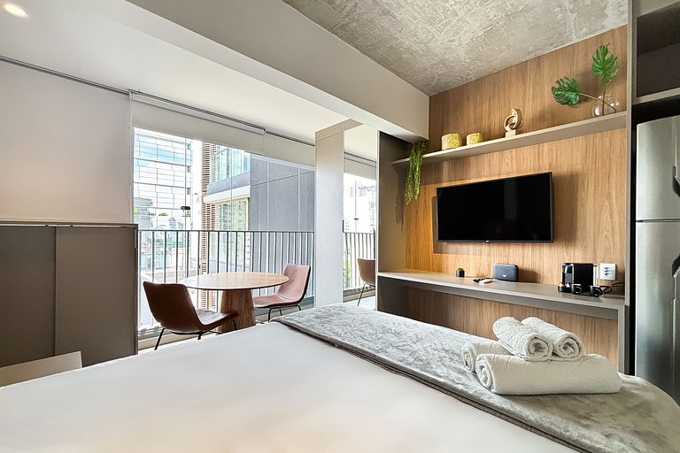 Studio Sofisticado na Oscar Freire