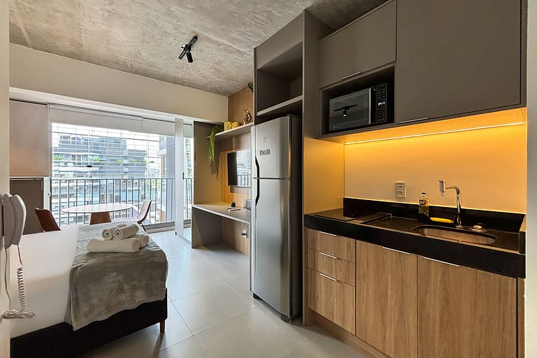 Studio Sofisticado na Oscar Freire