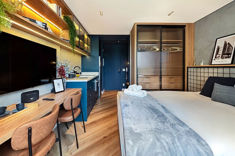 Studio Moderno de Alto Padrão na Oscar Freire