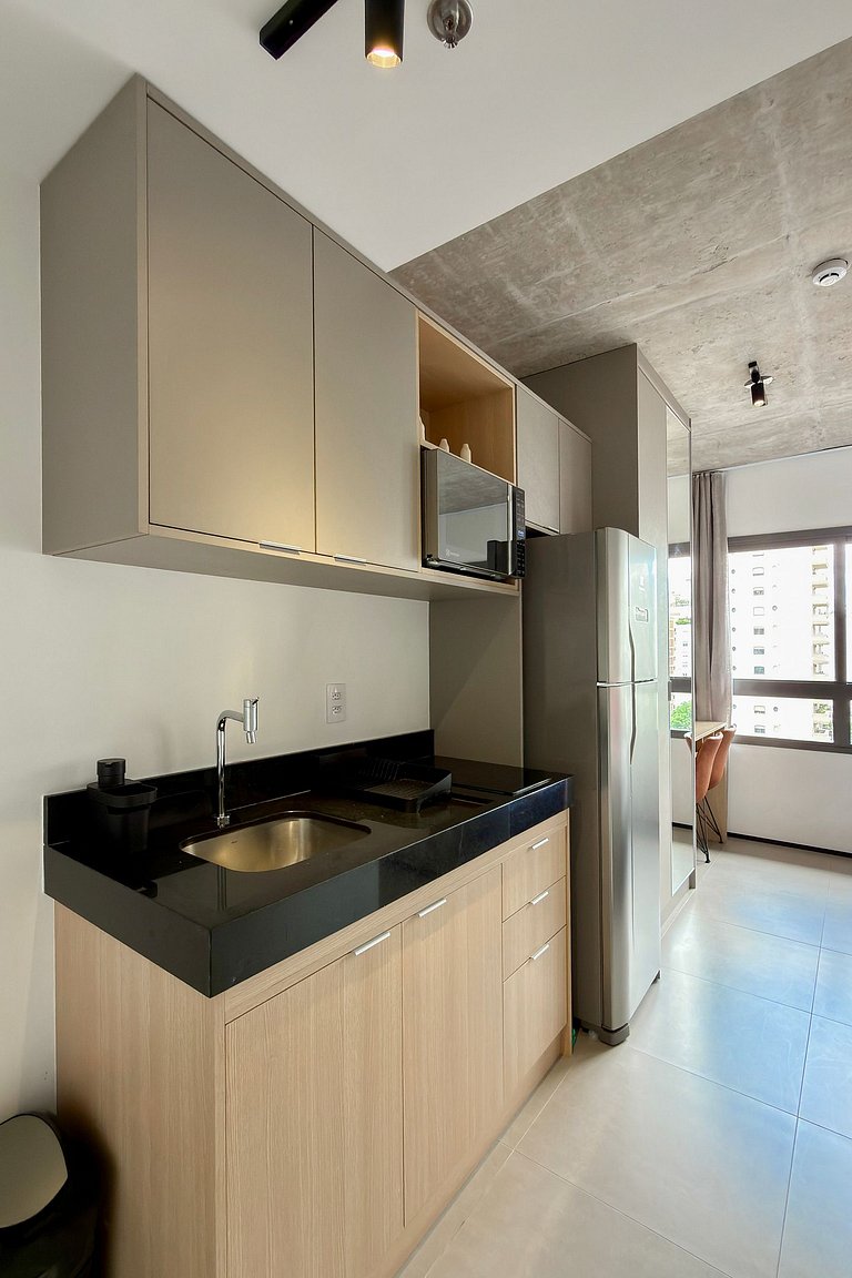 Studio Aconchegante de Alto Padrão