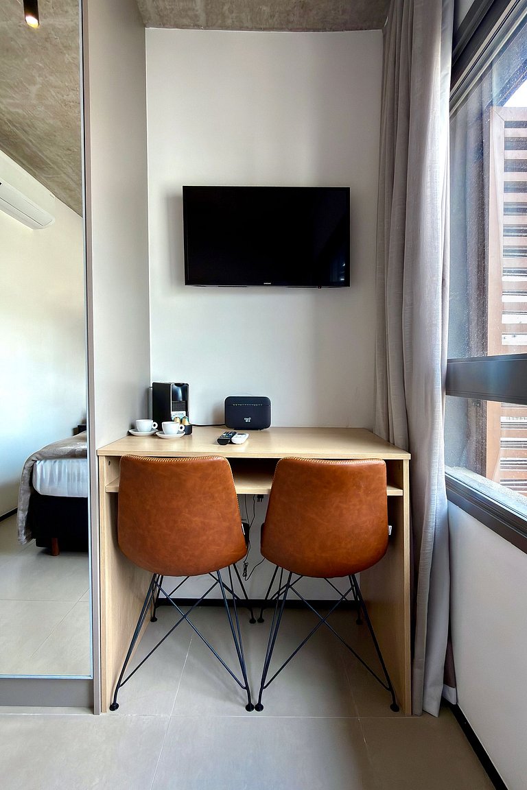 Studio Aconchegante de Alto Padrão