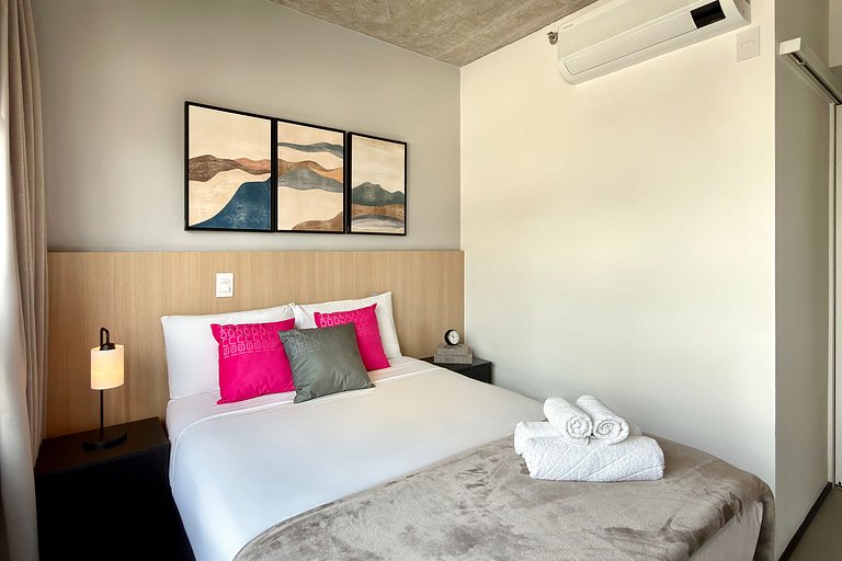 Studio Aconchegante de Alto Padrão