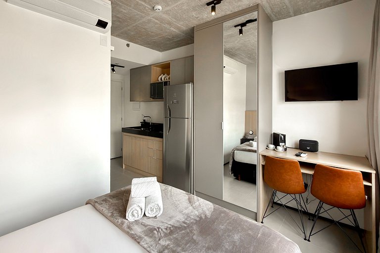 Studio Aconchegante de Alto Padrão