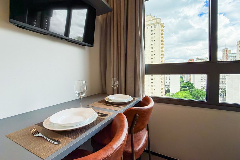 Studio Sofisticado na Oscar Freire