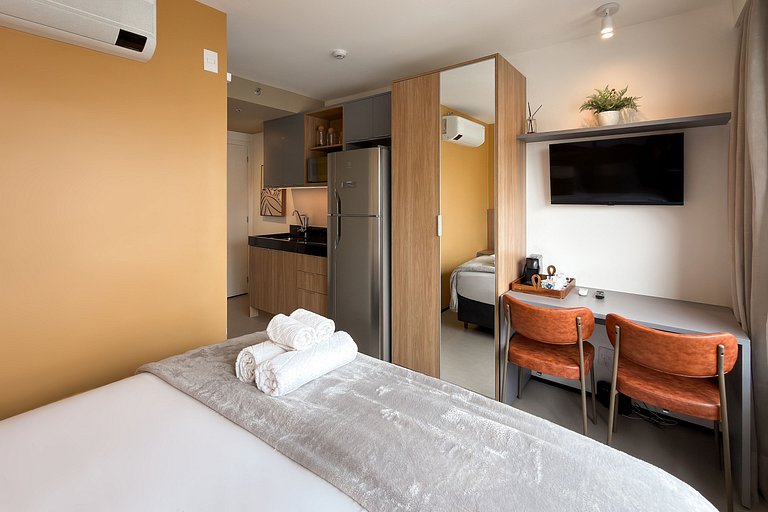 Studio Sofisticado na Oscar Freire