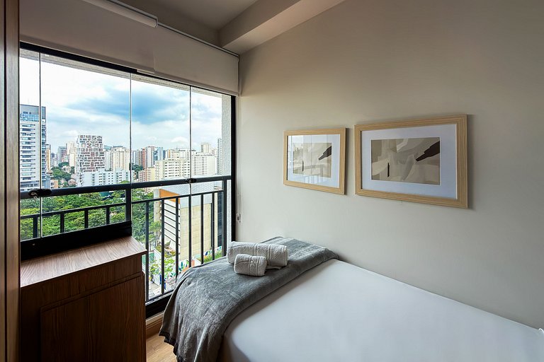 Apto completo no coração de Pinheiros, SP