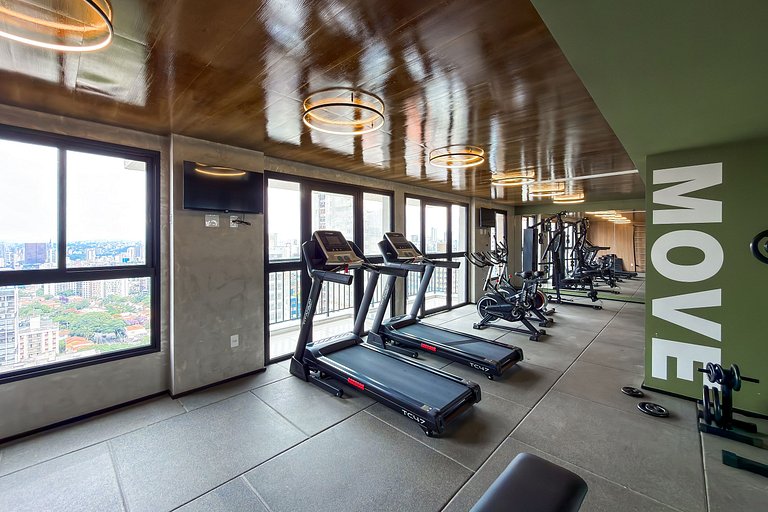 Apto completo no coração de Pinheiros, SP