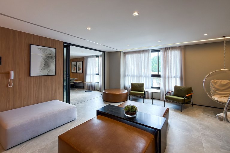 Apto completo no coração de Pinheiros, SP