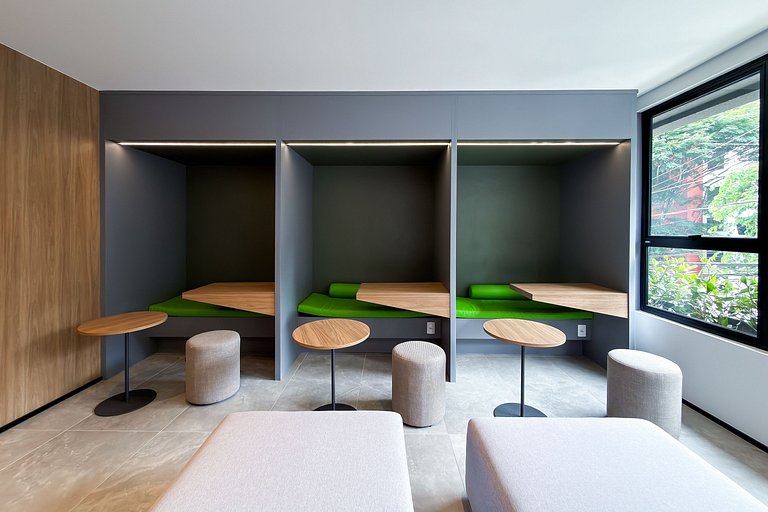 Apto completo no coração de Pinheiros, SP