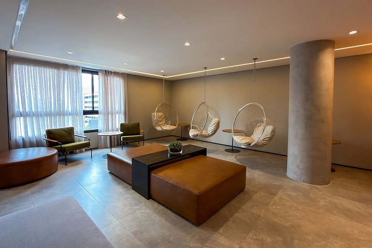 Apto completo no coração de Pinheiros, SP