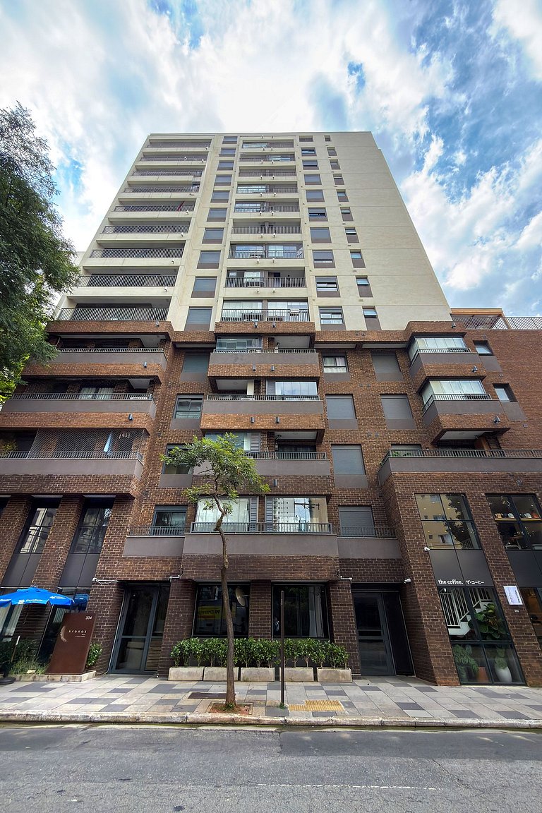 Studio moderno com vista em Moema, SP